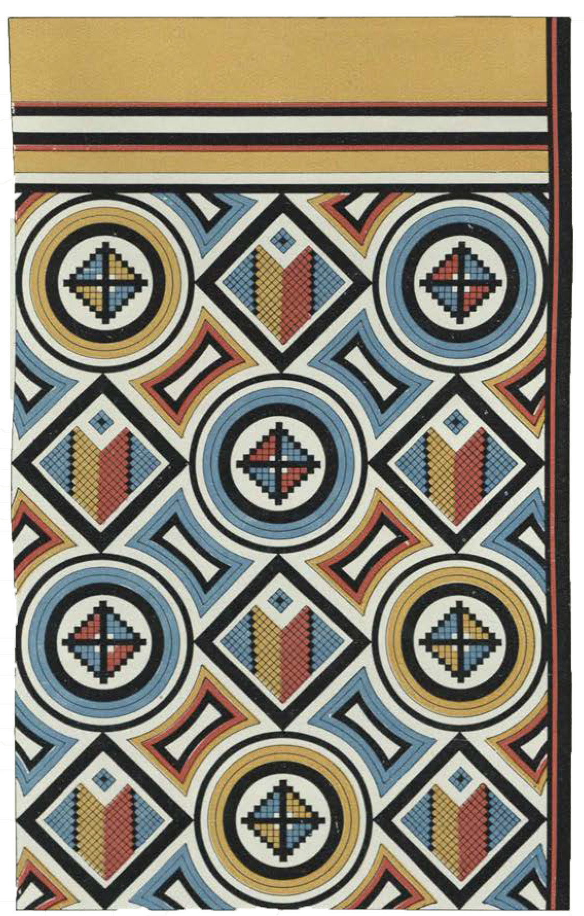 Dettaglio del mosaico 3 della basilica