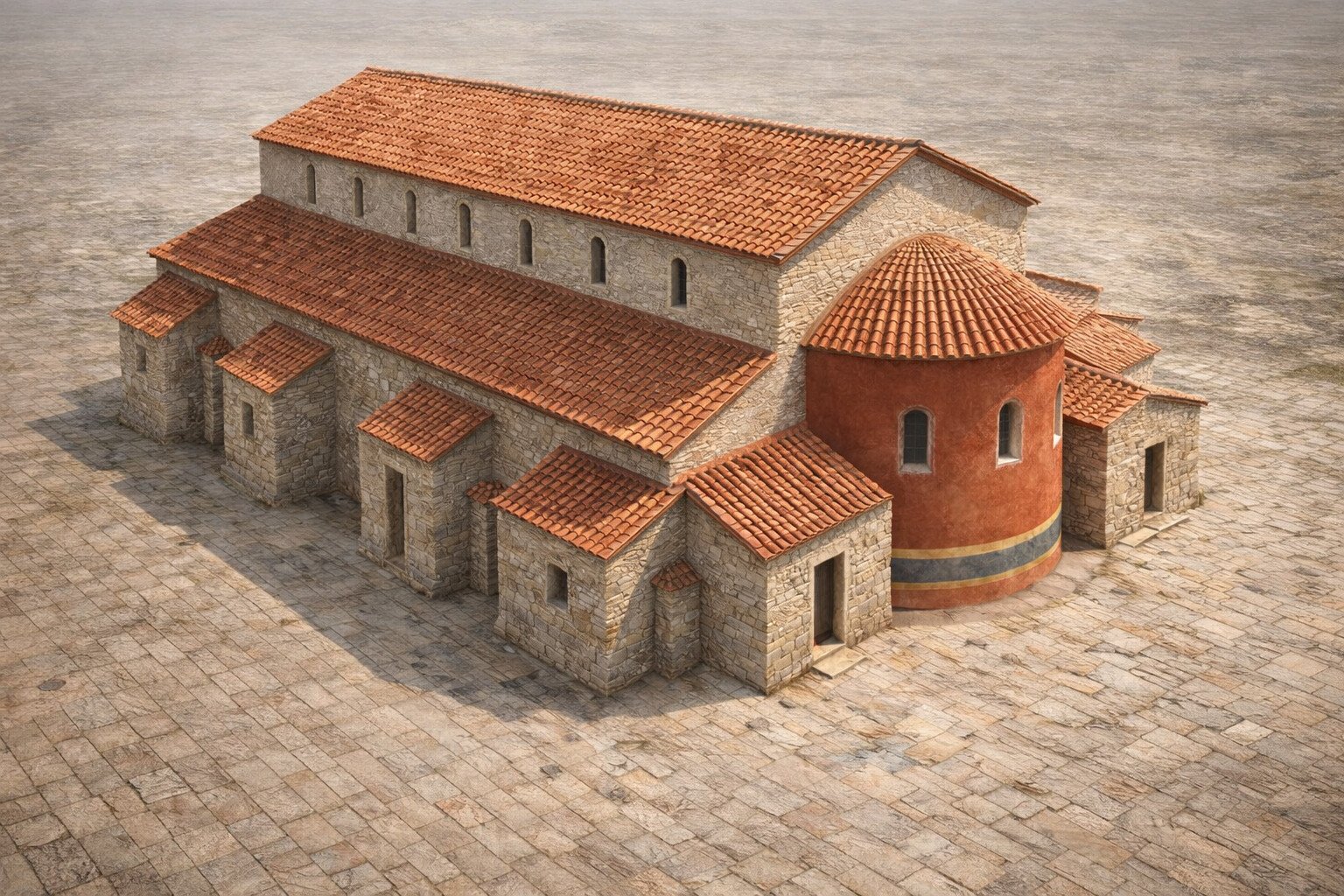 Visione esterna della basilica